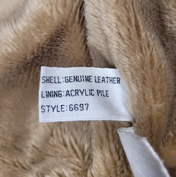 Vintage VTG Wilson Suede and Leather Jacket Made in Korea sz 12 Style 6697 - Picture 7 of 12